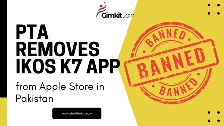 PTA Removes iKOS K7 App from Apple Store in Pakistan