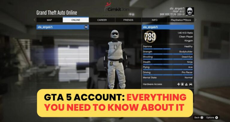 GTA 5 Account: Everything You Need to Know About it