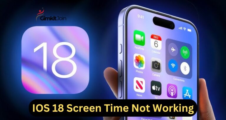 IOS 18 Screen Time Not Working