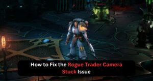 Rogue Trader Camera Stuck